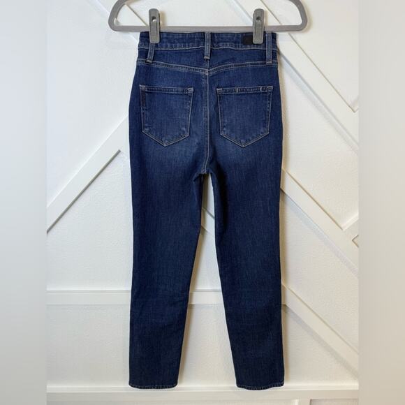 Paige Sarah Slim Jeans In Downtown Wash Size 25 - Picture 5 of 12